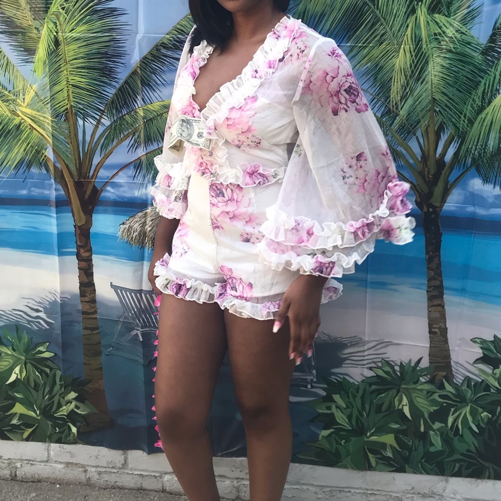 Floral romper